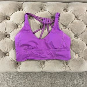 Lululemon Size 6 Purple Sportsbra